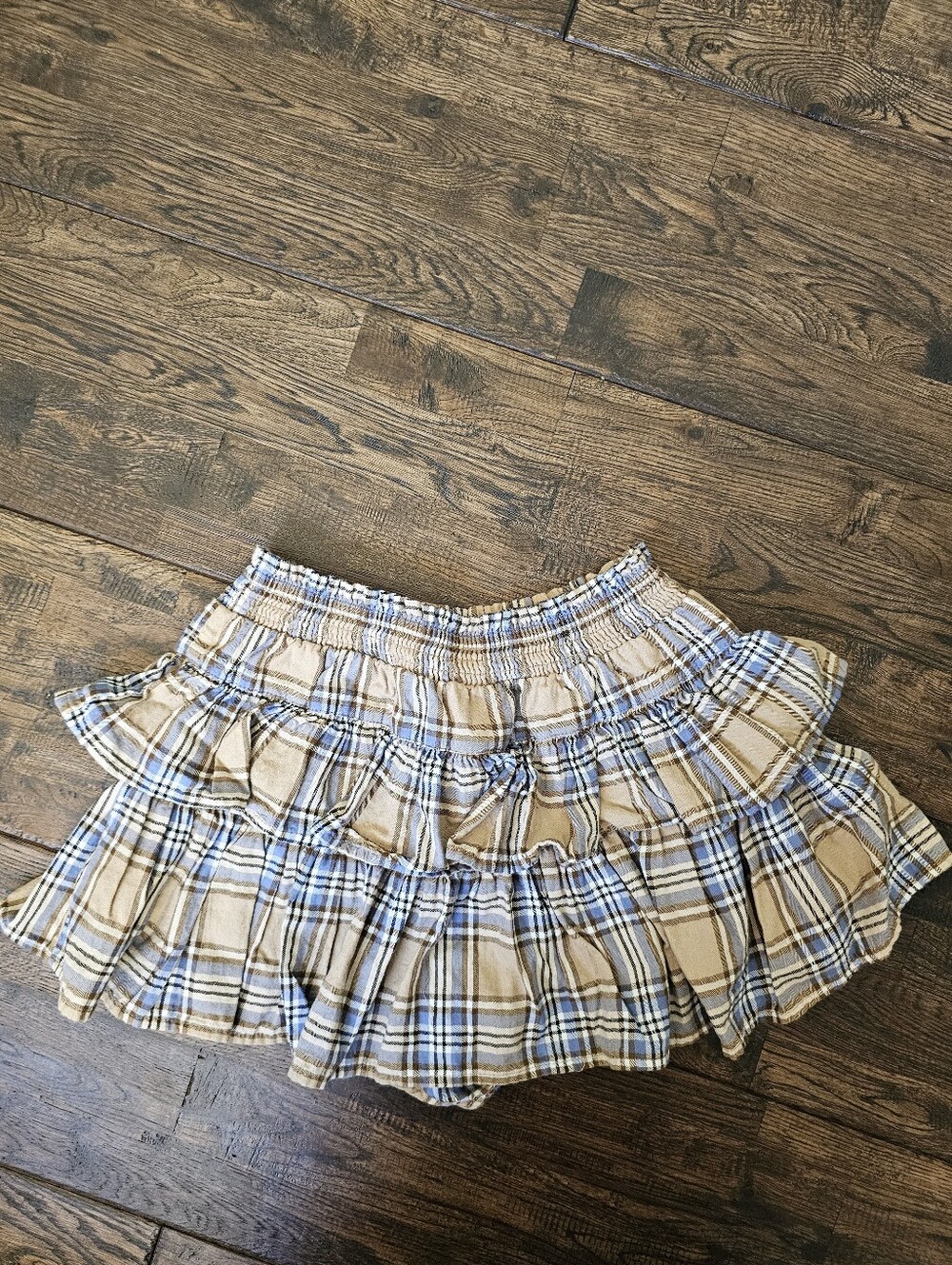 NO Boundaries Womens Size Xs Plaid Skirt